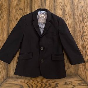 Navy suit jacket